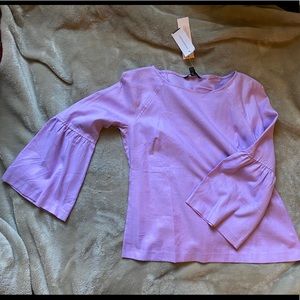 Petite Bell-sleeve top